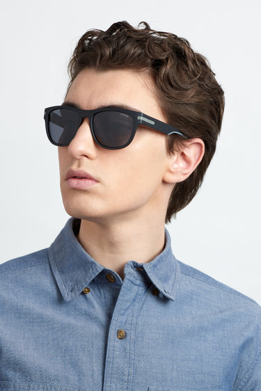 Men Polaroid Sunglasses: PLD 2065/S - Matte Black - SpecSMART Eye Clinic (Diagonal Face View)